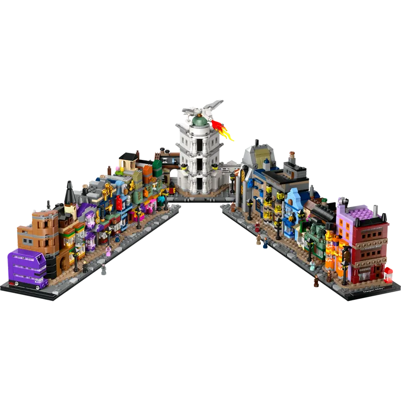 lego harry potter 76444 negozi di magia di diagon alley 2750pz multicolore