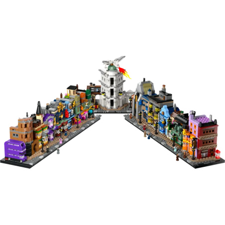 lego harry potter 76444 negozi di magia di diagon alley 2750pz multicolore