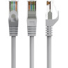 cavo di rete gembird patchcord cat 6 u/utp 3m grigio [akgemksp6ucu005]