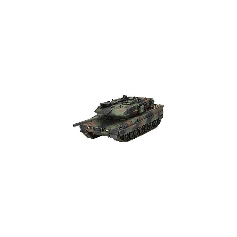 modello militare revel leopard 2 a7v carro armato 1/72 multicolore