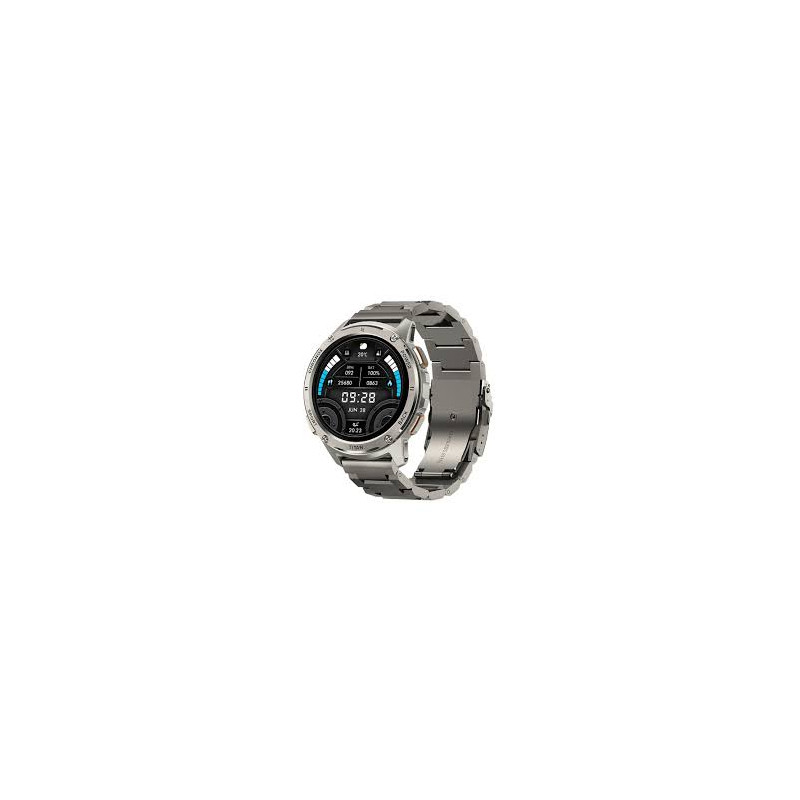 smartwatch maxcom fw110 titan chronos 48mm argento/grigio [atmcozabfw110si]