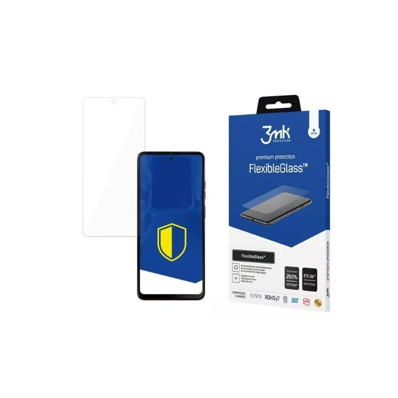 vetro proteggischermo 3mk flexibleglass per motorola moto g04 trasparente