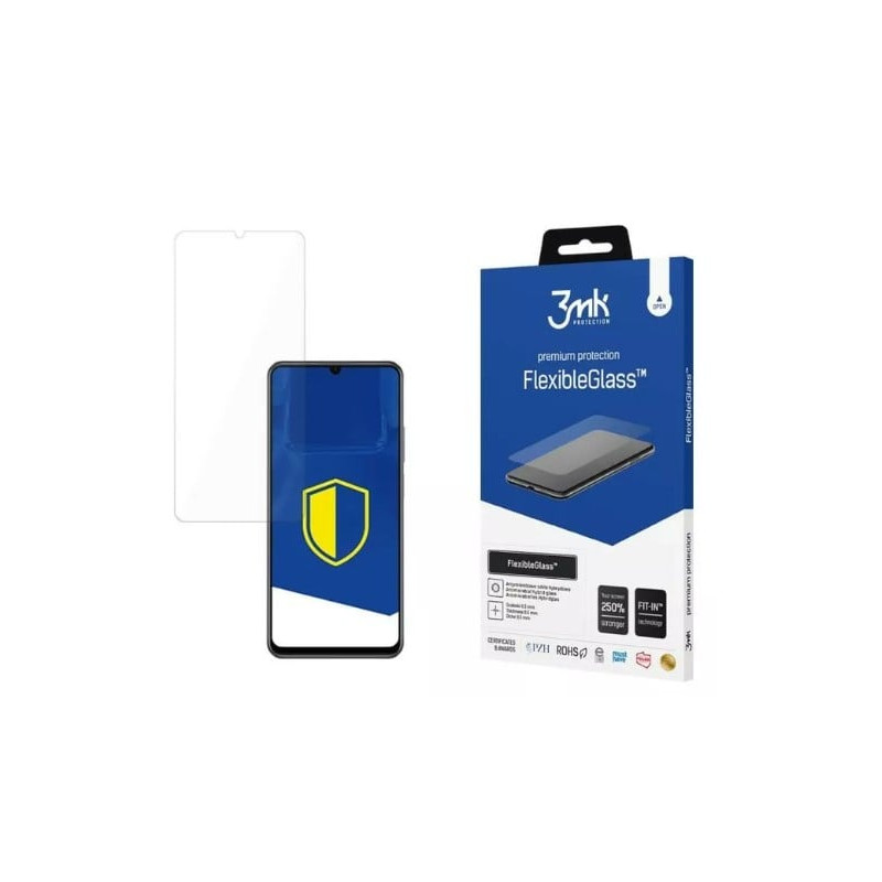 vetro proteggischermo 3mk flexibleglass per realme note 50 trasparente