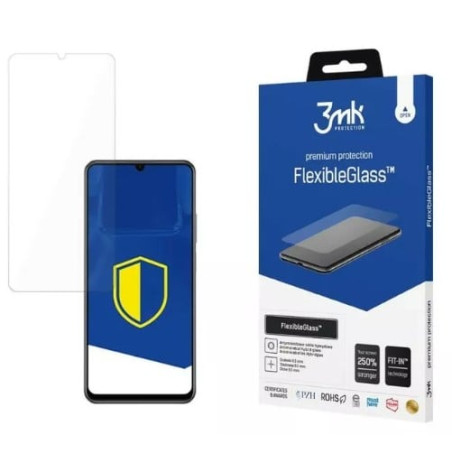 vetro proteggischermo 3mk flexibleglass per realme note 50 trasparente