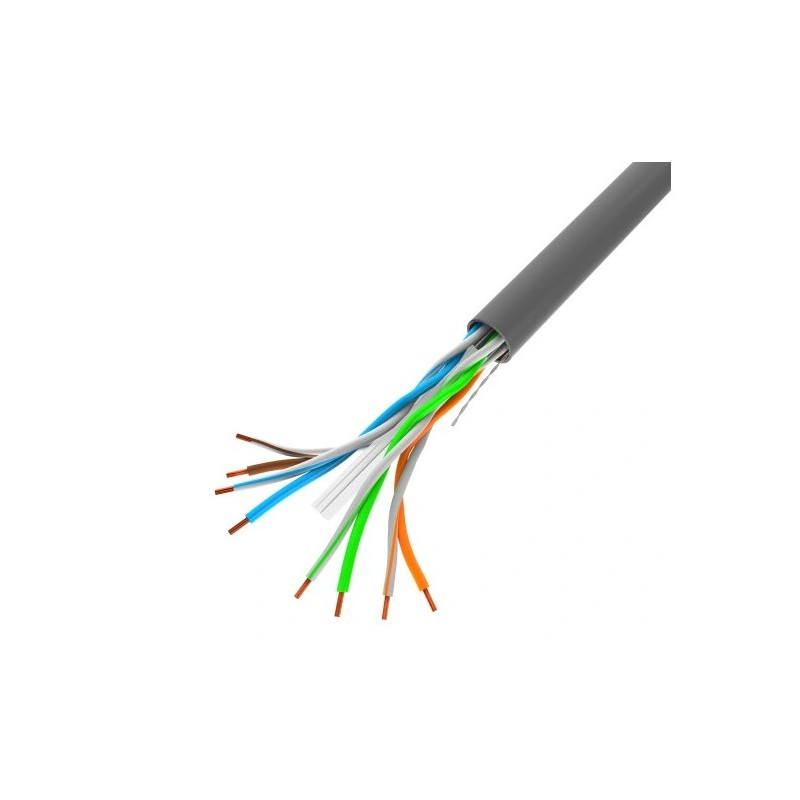 cavo di rete lanberg utp cat.6 ethernet lan 305m nero [aklagks6utp0015]