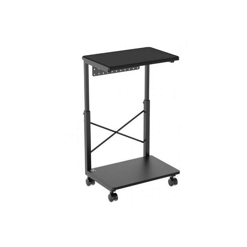 supporto maclean per carrello cpu nanors max 80kg nero [ajmcluwozers430]