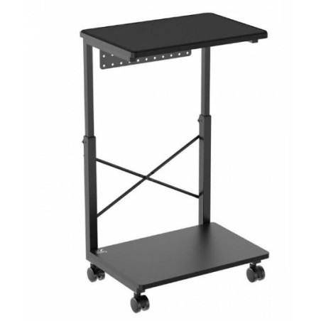 supporto maclean per carrello cpu nanors max 80kg nero [ajmcluwozers430]