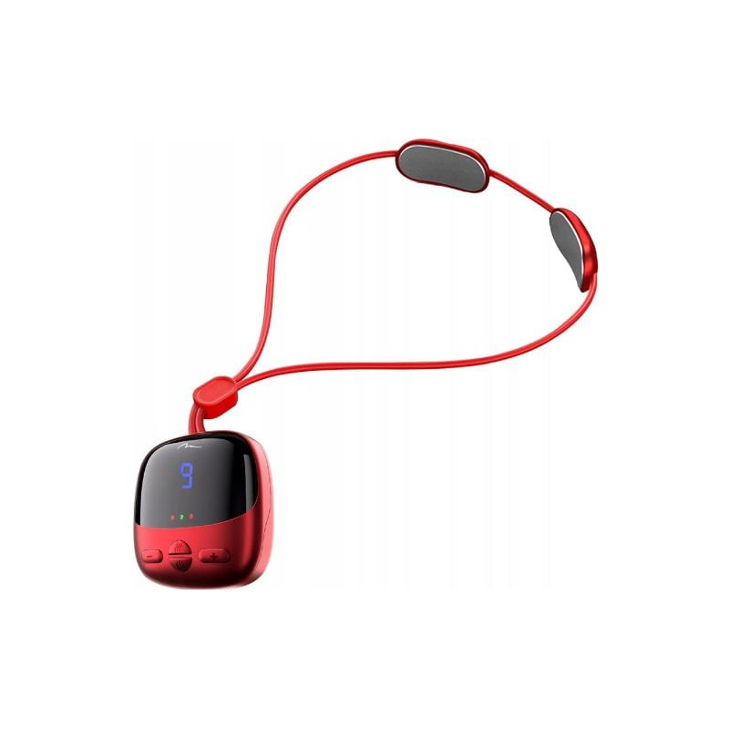 massaggiatore media-tech mt6534 per il collo rosso [hpmdtmc00000006]