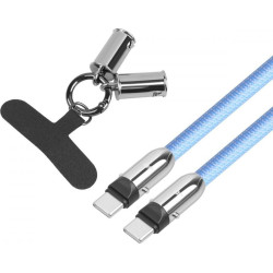 cavo tb usb-c 2in1 1m blu [aktbxkuccsmy10n]