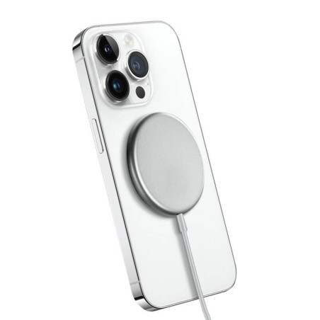 caricabatteria wireless crong silver [azcoglims15wslv]