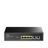 switch 6p cudy gs1006p poe+ [gs1006p]
