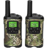 walkie talkie alecto a 8 canali per bambini 446mhz cachi 2pz [fr115camo]