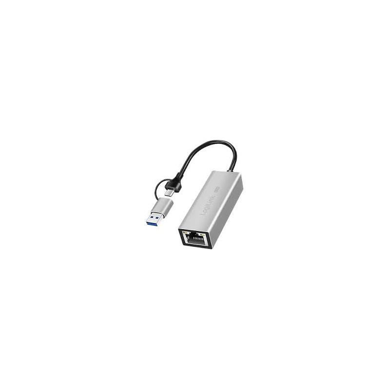 adattatore di rete logilink ua0422 da usb-a/c a 2.5g 2500mbps