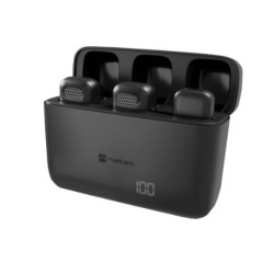 microfoni per smartphone natec hopper lavalier lightning [uhnatm000000015]