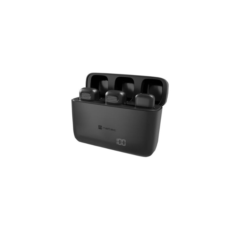 microfoni per smartphone natec hopper lavalier lightning [uhnatm000000015]