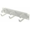 pannello passacavi lanberg per armadio rack da 10'' con 3
