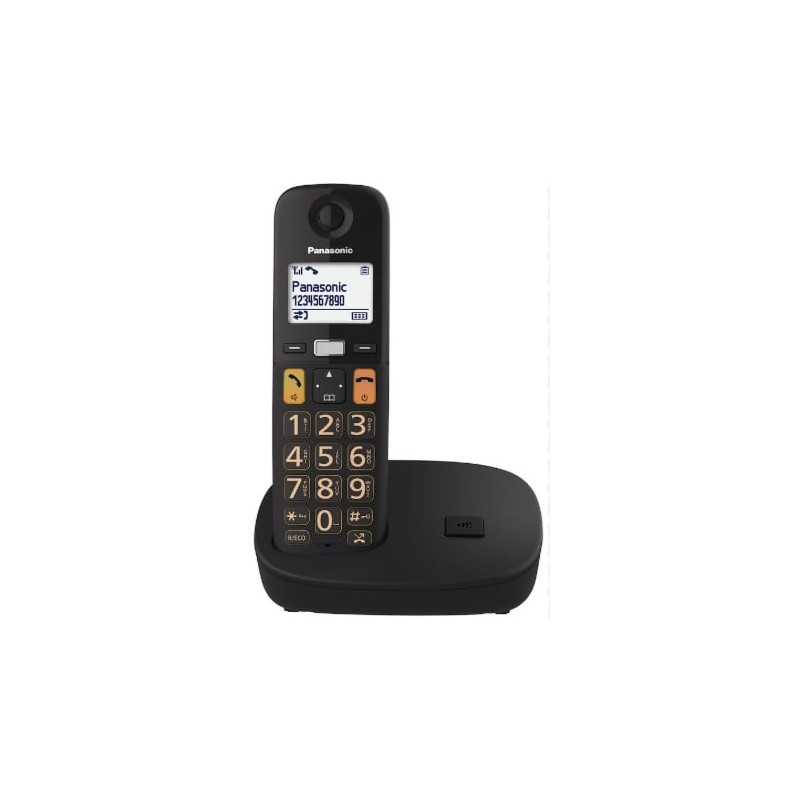 cordless panasonic kx-tgu110fxb [tepansbkxtgu110]
