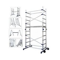 Trabattello alluminio pinna h.159/310 facal [facal ]