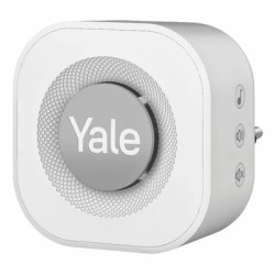 campanello video yale doorbell chime grigio/bianco [sv-vdbch-1a-w]