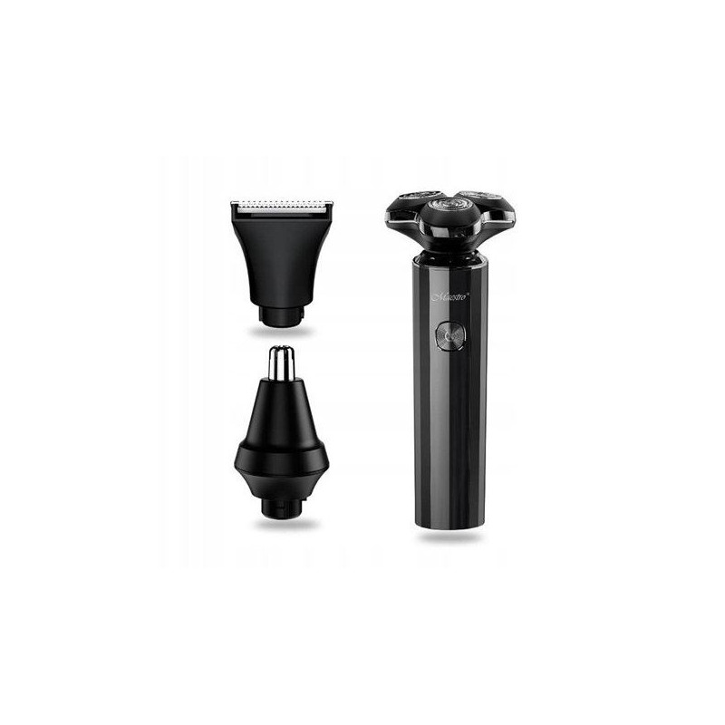 regolabarba maestro mr-676 3in1 usb nero [mr-676]