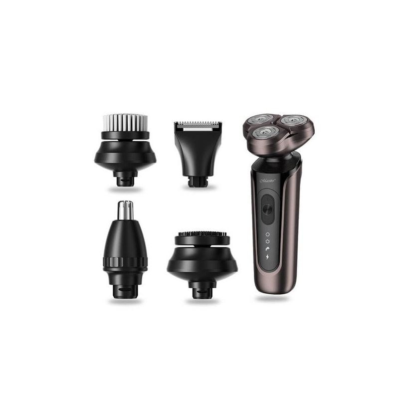 regolabarba maestro mr-674 5in1 usb nero/marrone [mr-674]
