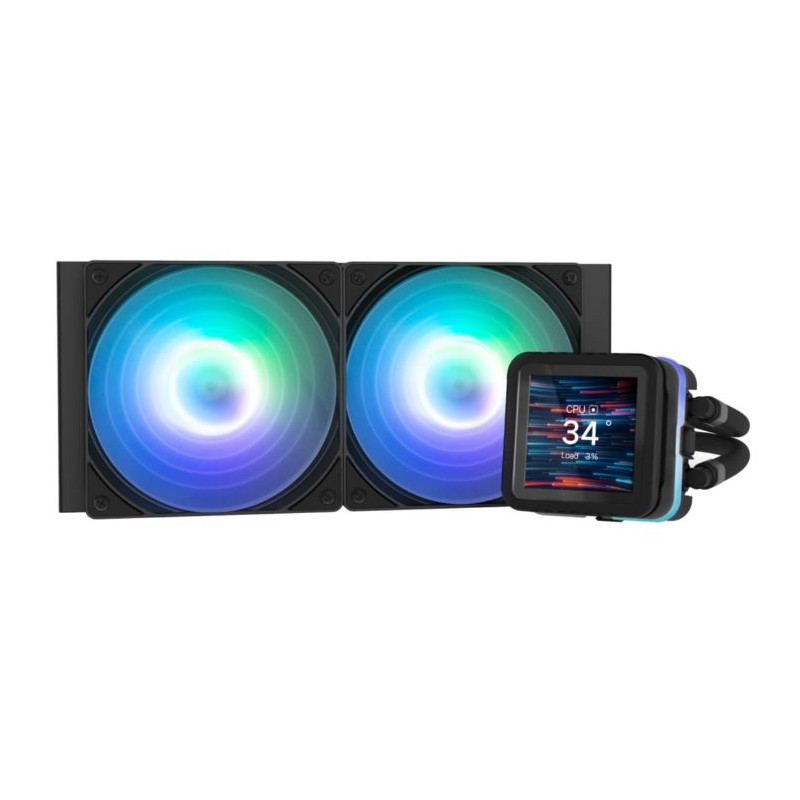 dissipatore cpu a liquido zalman alpha2 ds a240 240mm nero [awzalwpwalp24ds]