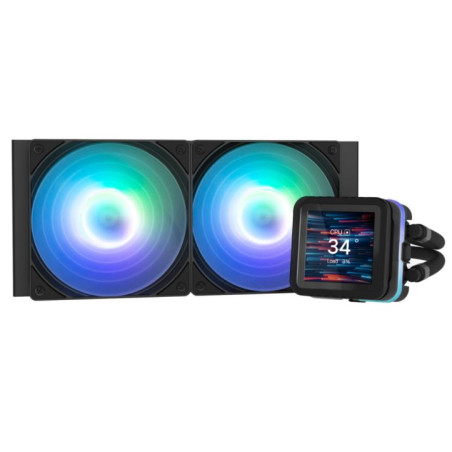 dissipatore cpu a liquido zalman alpha2 ds a240 240mm nero [awzalwpwalp24ds]