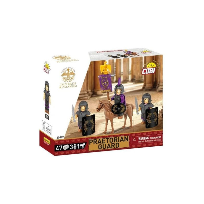 set di costruzioni cobi blocksimpero romano - pretoriani multicolore