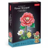 puzzle 3d cubic fun bouquet di fiori camelie multicolore 109pz [wzcubd0uh033020]