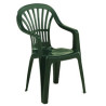 Poltrona progarden in resina zena alta verde [progarden]
