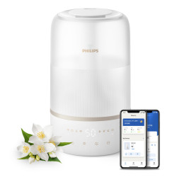 umidificatore d'aria philips serie 1000 hu1510/04 3l/19.60w oro/bianco