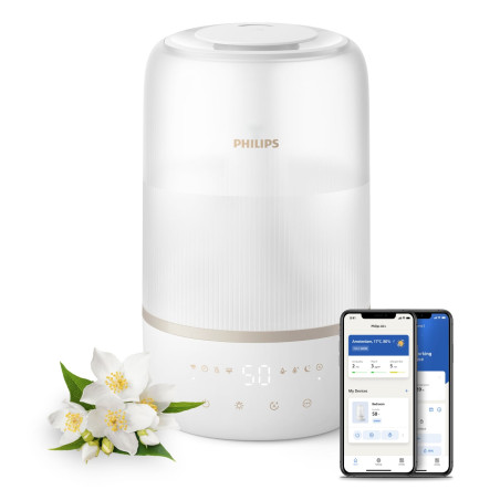 umidificatore d'aria philips serie 1000 hu1510/04 3l/19.60w oro/bianco