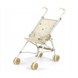 passeggino milly mally julia nature per bambole beige chiaro/crema