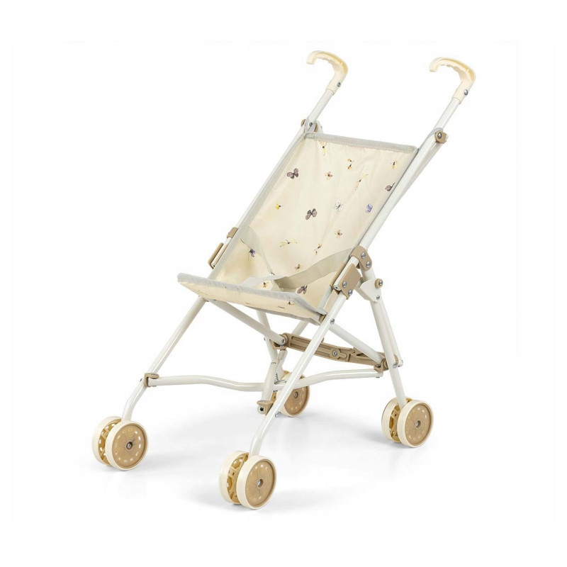 passeggino milly mally julia nature per bambole beige chiaro/crema