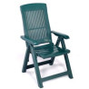 Poltrona progarden in resina pieghevole tampa verde [progarden]