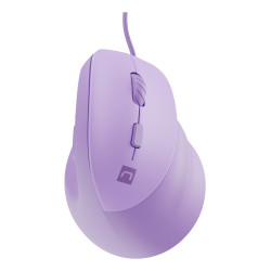 mouse natec crake 2 pro verticale ottico cablato 12800dpi viola [umnatrbd0000045]