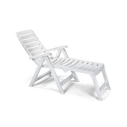 Poltrona scab in resina pieghevole cleopatra bianca 1124 [scab]