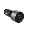 caricabatterie da auto crong power usb-c pd 45w+usb qc 3.0 18w
