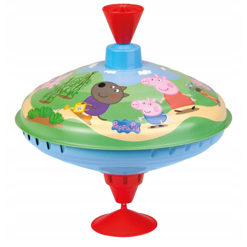 giocattolo lena peppa pig trottola in scatola 19cm multicolore [wmlnab0uai52227]