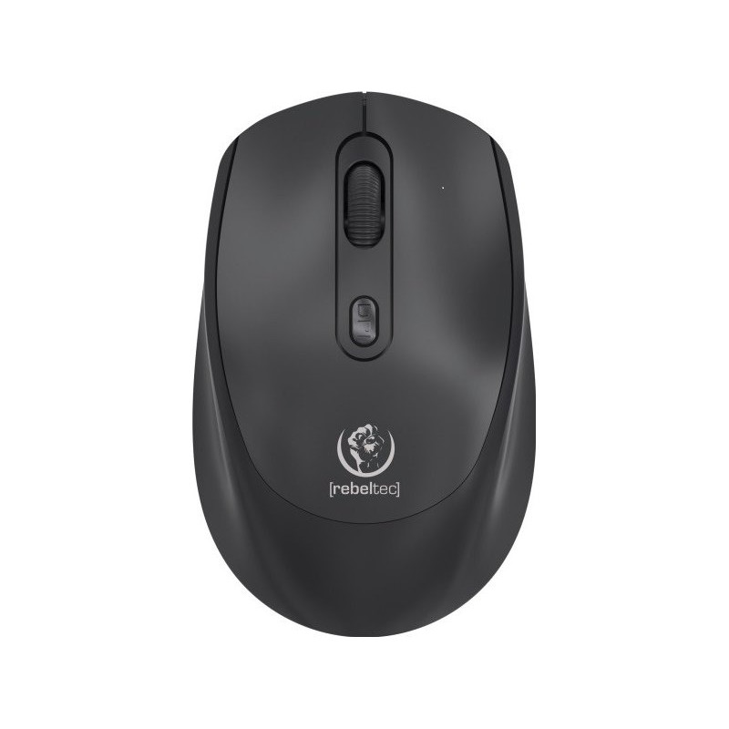 mouse rebeltec nebula senza fili ottico 1600dpi nero [umrecrbm060]