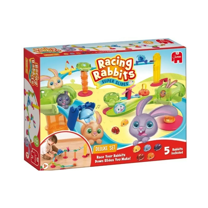 set di costruzione tm toys deluxe racing rabbits multicolore [wmtmti0uc000675]