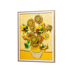 lego blocchi art 31215 girasoli vincent van gogh multicolore [wplgps0up031215]