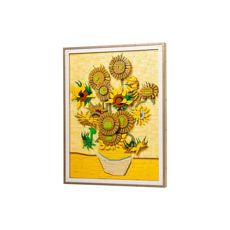 lego blocchi art 31215 girasoli vincent van gogh multicolore [wplgps0up031215]