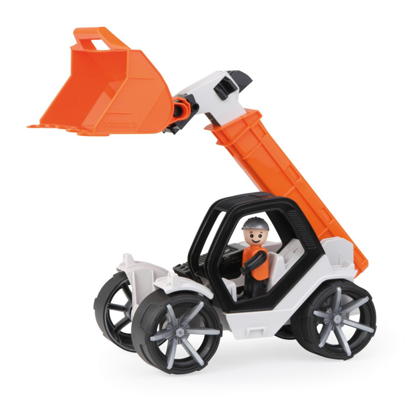 giocattolo lena truxx2 caricatore telescopico arancione/bianco [wnlnab0cb004518]