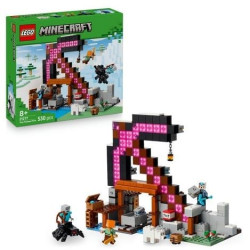 gioco da costruzione lego minecraft miniera di picconi multicolore