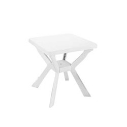 Tavolo progarden in resina reno bianco 70x70 [progarden]