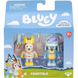 set di figurine tm toys fairytale bluey 6.35cm multicolore 2pz [wftmti0uc034764]