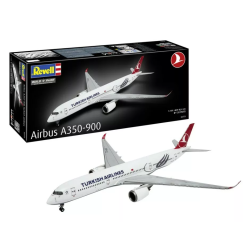 modellino revell airbus a350-900 turkish air 1/144 multicolore