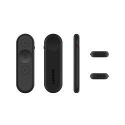 telecomando per presentazioni lenovo 4xw1s62316 laser ricaricabile/bluetooth/3