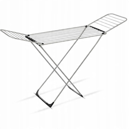 stendibiancheria lamart flovi lt8103 18mÂ² argento/nero [hdlamsllt810318]